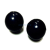Bola de goma sólida de silicona negra neopreno de buena calidad con agujero hecho en China