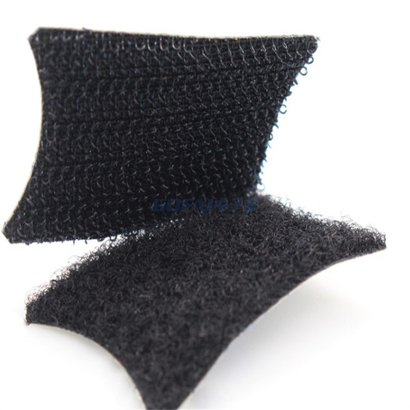 Velcro de inyección de costura gancho moldeado y sujetador de tela de bucle Nylon Velcro