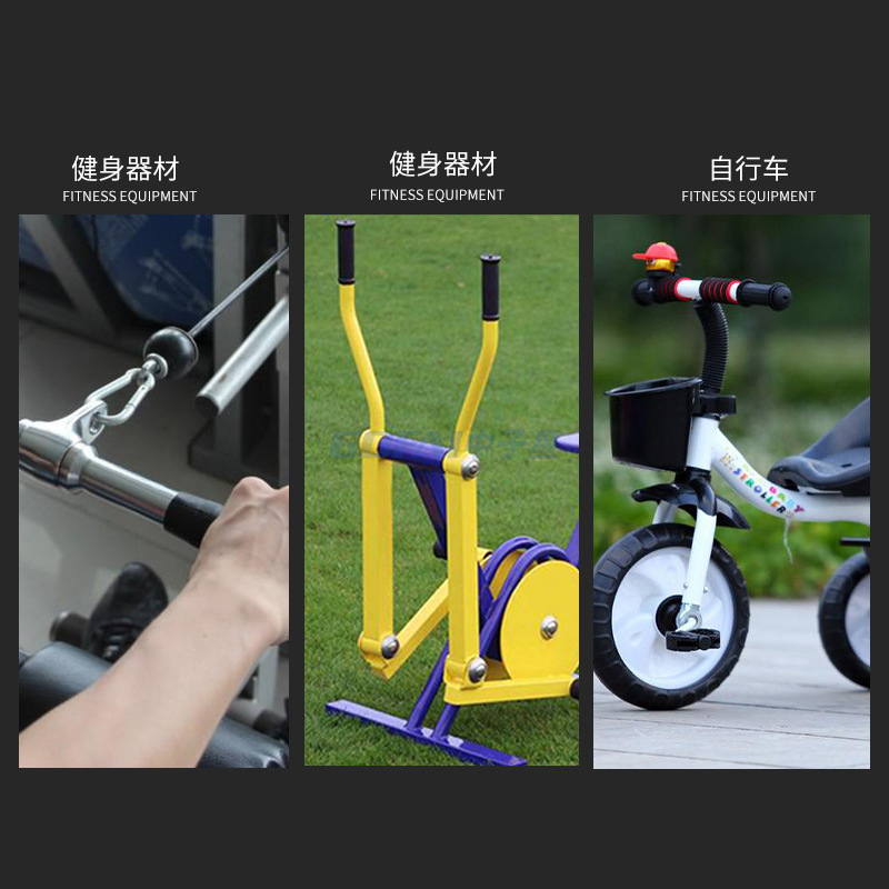 Empuñaduras antideslizantes de PVC suave para equipo deportivo de 28mm para bicicleta de equipo médico